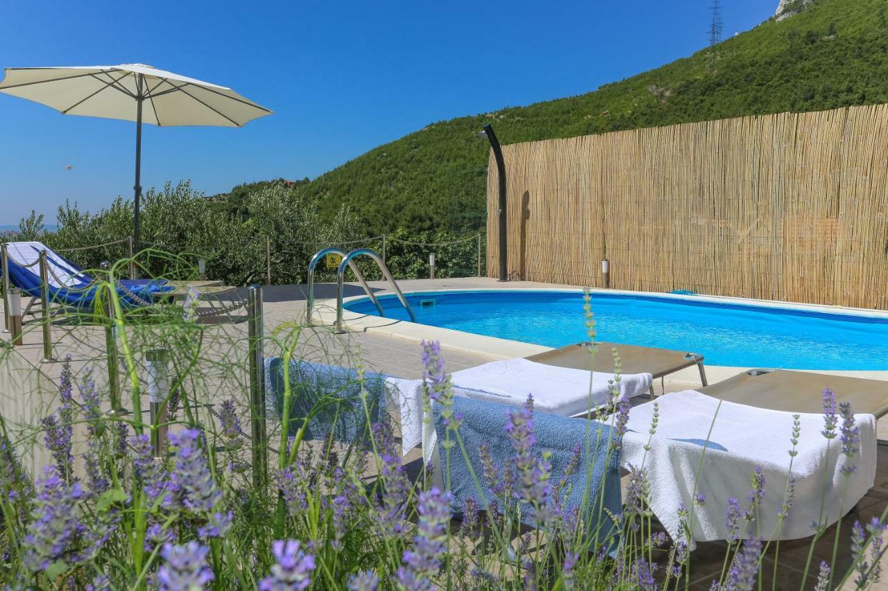 Rupotina With A Large Yard, Pool And A Beautiful View * Solin